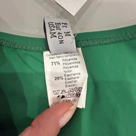 Emerald Green Bikini Set “pain de sucre” size M, NWT - Picture 11 of 15